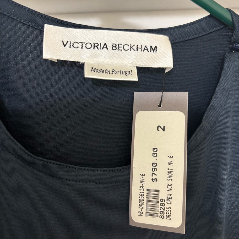 Victoria Beckham Deep Blue Dress